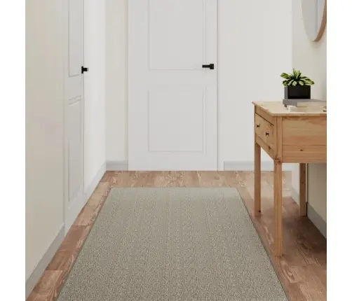 Kilimas-Takelis, Taupe Spalvos, 80X200cm Sizalio Imitacija