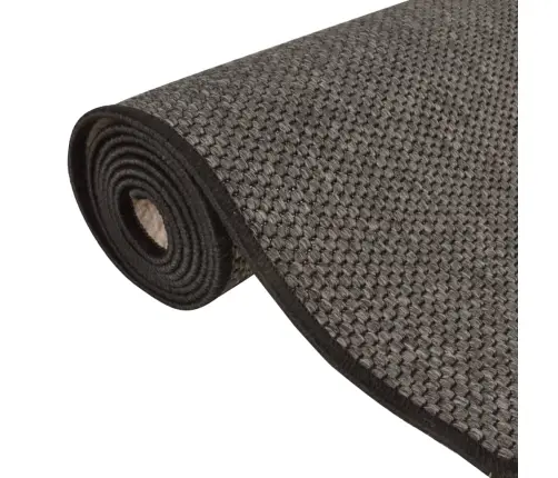 Kilimas-Takelis, Antracito Spalvos, 50X200cm Sizalio Imitacija