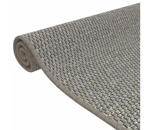 Kilimas-Takelis, Sidabrinis, 50X100cm Sizalio Imitacija