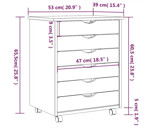 Spintelė Su Ratukais Moss, Balta, Pušies Masyvas
