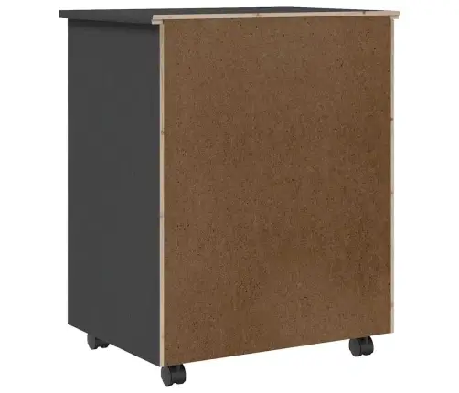 Spintelė Su Ratukais Moss, Pilka, Pušies Masyvas