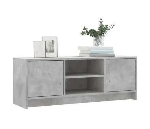 Telerikapp, Betoonhall, 102X30X37,5 cm Tehispuit