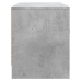 Telerikapp, Betoonhall, 102X30X37,5 cm Tehispuit