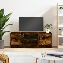 Televizoriaus Spintelė, Dūminio Ąžuolo, 102X30X37,5cm Mediena