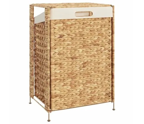 Veļas Grozs, 44X34X64 Cm, Ūdens Hiacinte Vidaxl