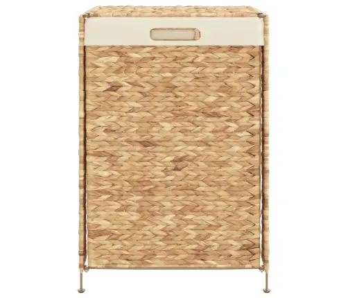 Veļas Grozs, 44X34X64 Cm, Ūdens Hiacinte Vidaxl