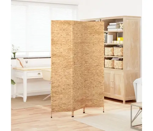 Istabas Aizslietnis, 3 Paneļi, 122X180 Cm, Ūdens Hiacinte Vidaxl