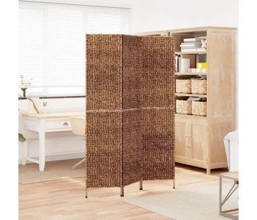 Istabas Aizslietnis, 3 Paneļi, 122X180 Cm, Ūdens Hiacinte Vidaxl