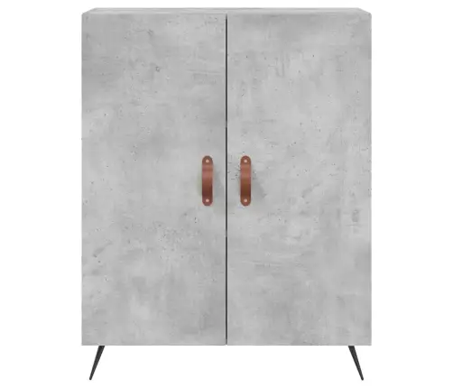 Komoda, Betono Pilkos Spalvos, 69,5X34X180cm Apdirbta Mediena Komoda, Betono Pilkos Spalvos, 69,5X34X180cm Apdirbta Mediena