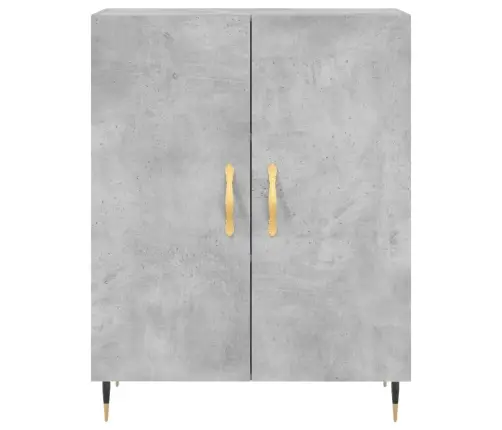 Augstais Skapis, Pelēks, 69,5X34X180 Cm, Inženierijas Koks Vidaxl Augstais Skapis, Pelēks, 69,5X34X180 Cm, Inženierijas Koks Vidaxl