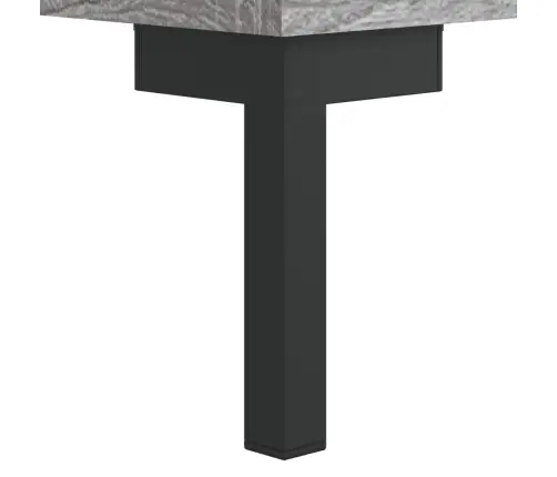 Augstais Skapis, Pelēks, 69,5X34X180 Cm, Inženierijas Koks Vidaxl