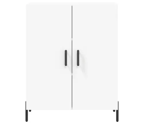 Komoda, Baltos Spalvos, 69,5X34X180cm Apdirbta Mediena