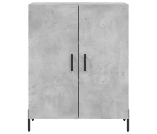 Augstais Skapis, Pelēks, 69,5X34X180 Cm, Inženierijas Koks Vidaxl