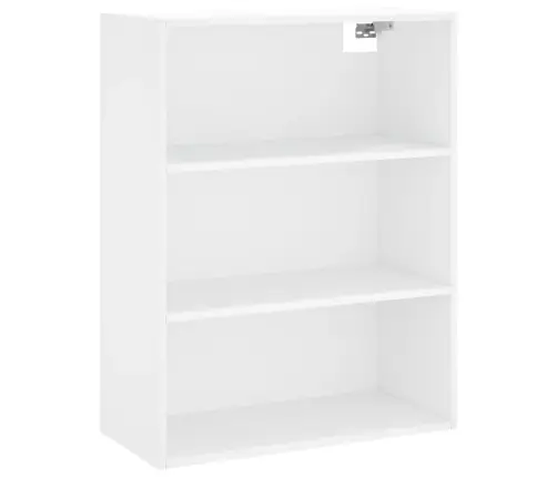 Kõrge Kapp, Valge, 69,5 X 34 X 180 cm Tehispuit