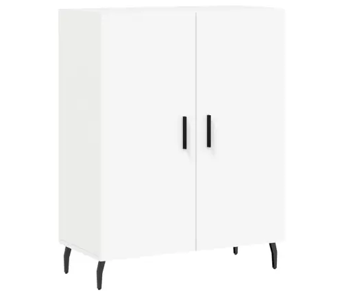 Kõrge Kapp, Valge, 69,5 X 34 X 180 cm Tehispuit