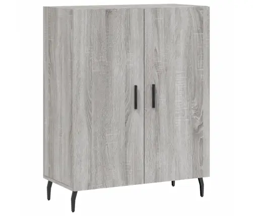 Augstais Skapis, Pelēks, 69,5X34X180 Cm, Inženierijas Koks Vidaxl