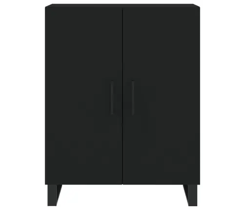 Komoda, Juodos Spalvos, 69,5X34X180cm Apdirbta Mediena Komoda, Juodos Spalvos, 69,5X34X180cm Apdirbta Mediena