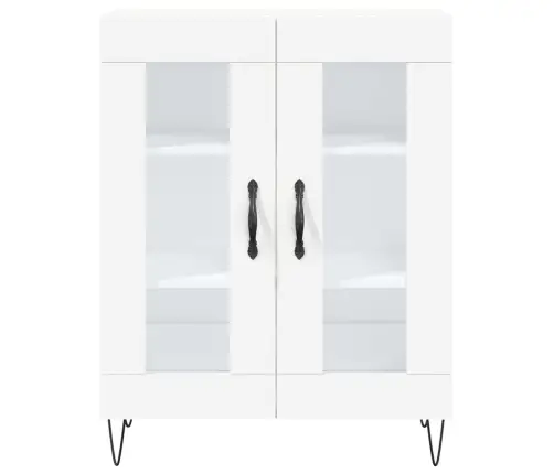 Komoda, Baltos Spalvos, 69,5X34X180cm Apdirbta Mediena