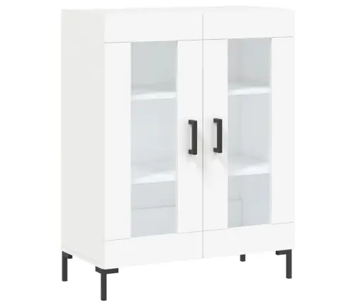 Komoda, Baltos Spalvos, 69,5X34X180cm Apdirbta Mediena