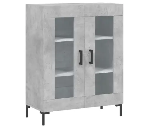 Kõrge Kapp, Betoonhall, 69,5 X 34 X 180 cmTehispuit