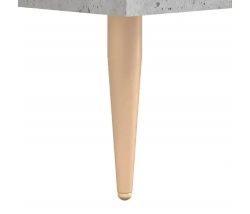 Komoda, Betono Pilkos Spalvos, 69,5X34X180cm Apdirbta Mediena