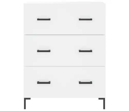 Augstais Skapis, Balts, 69,5X34X180 Cm, Inženierijas Koks Vidaxl