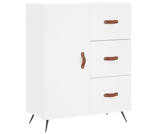 Augstais Skapis, Balts, 69,5X34X180 Cm, Inženierijas Koks Vidaxl