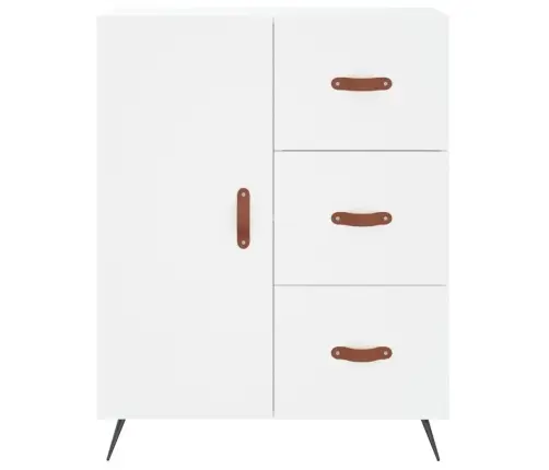 Augstais Skapis, Balts, 69,5X34X180 Cm, Inženierijas Koks Vidaxl