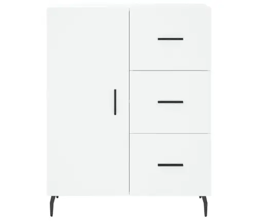 Kõrge Kapp, Valge, 69,5 X 34 X 180 cm Tehispuit