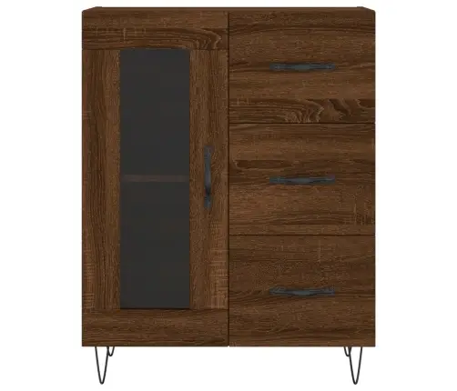 Augstais Skapis, Ozolkoka, 69,5X34X180 Cm, Inženierijas Koks Vidaxl