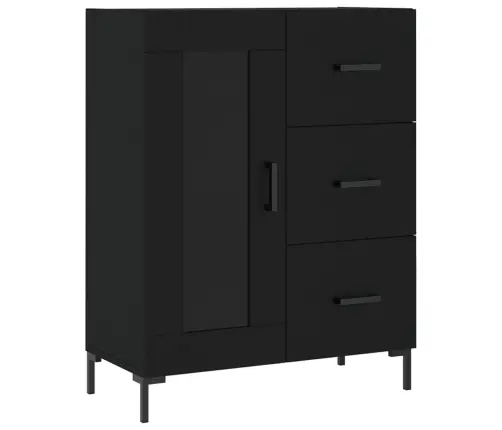 Komoda, Juodos Spalvos, 69,5X34X180cm Apdirbta Mediena Komoda, Juodos Spalvos, 69,5X34X180cm Apdirbta Mediena