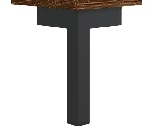 Kõrge Kapp, Pruun Tamm, 69,5 X 34 X 180 cm Tehispuit