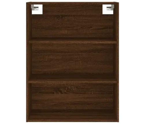 Kõrge Kapp, Pruun Tamm, 69,5 X 34 X 180 cm Tehispuit