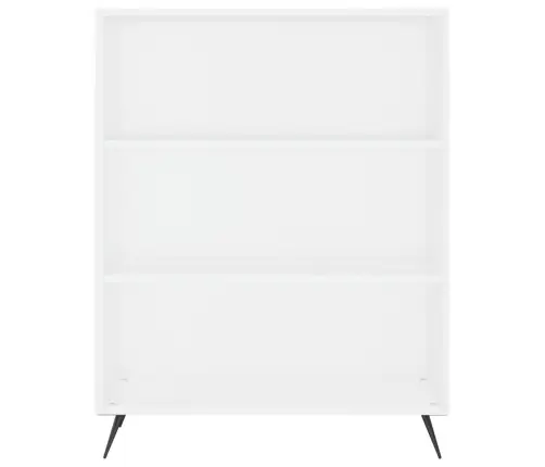 Komoda, Baltos Spalvos, 69,5X32,5X180cm Apdirbta Mediena