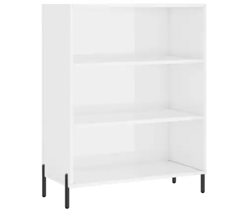 Augstais Skapītis, 69,5X32,5X180 Cm, Inženierijas Koks, Balts Vidaxl