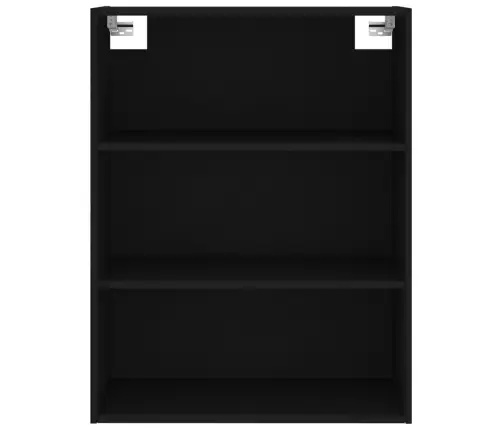 Augstais Skapītis, 69,5X32,5X180 Cm, Inženierijas Koks, Melns Vidaxl