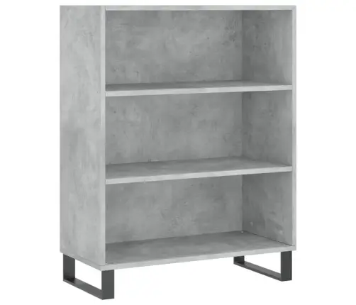 Komoda, Betono Pilka, 69,5X32,5X180cm Apdirbta Mediena