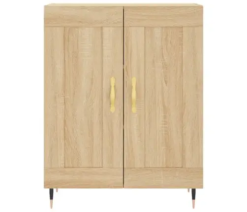 Augstais Skapis, Ozolkoka, 69,5X34X180 Cm, Inženierijas Koks Vidaxl