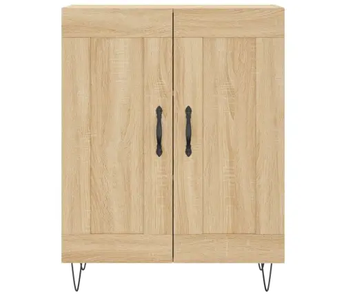 Komoda, Sonoma Ąžuolo Spalvos, 69,5X34X180cm Apdirbta Mediena