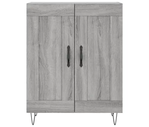 Kõrge Kapp, Hall Sonoma Tamm, 69,5 X 34 X 180 cm Tehispuit