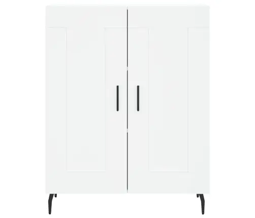 Kõrge Kapp, Valge, 69,5 X 34 X 180 cm Tehispuit