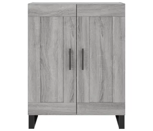 Augstais Skapis, Pelēks, 69,5X34X180 Cm, Inženierijas Koks Vidaxl