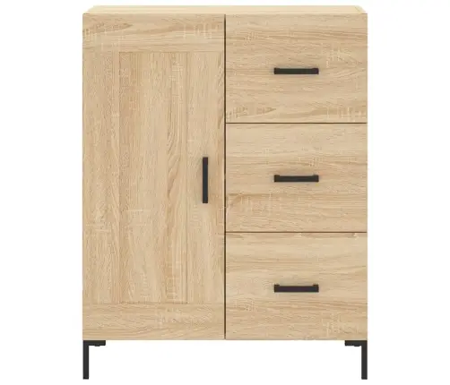 Augstais Skapis, Ozolkoka, 69,5X34X180 Cm, Inženierijas Koks Vidaxl
