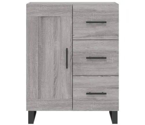 Augstais Skapis, Pelēks, 69,5X34X180 Cm, Inženierijas Koks Vidaxl