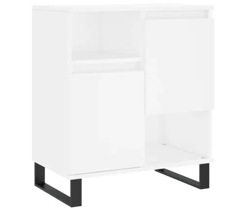 Kumodes, 2 Gab., Baltas, Inženierijas Koks Vidaxl