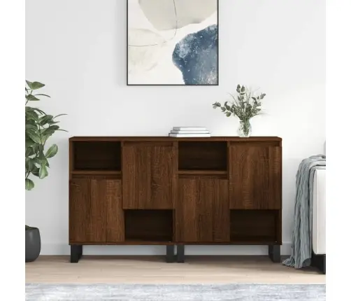 Kumodes, 2 Gab., Ozolkoka Krāsa, Inženierijas Koks Vidaxl Kumodes, 2 Gab., Ozolkoka Krāsa, Inženierijas Koks Vidaxl