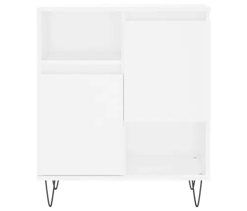 Kumodes, 3 Gab., Baltas, Inženierijas Koks Vidaxl