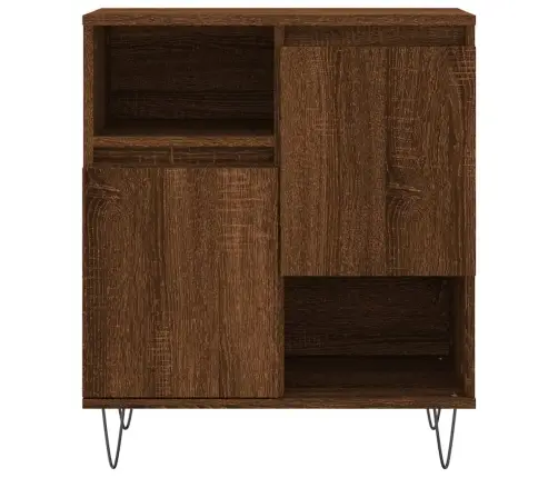 Kumodes, 3 Gab., Ozolkoka Krāsa, Inženierijas Koks Vidaxl