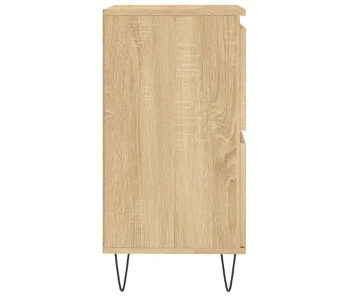 Kumodes, 2 Gab., Ozolkoka Krāsa, Inženierijas Koks Vidaxl