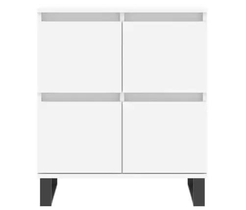 Puhvetkapid 2 Tk, Valge, Tehispuit